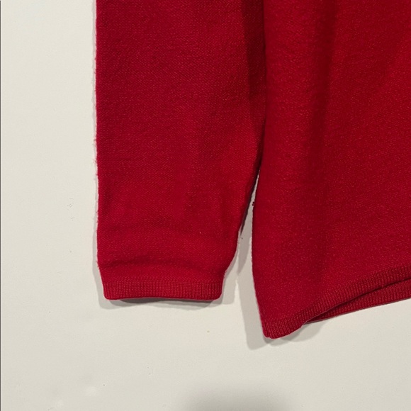 Cherokee Vintage Button Up Hooded Wool Sweater in Red Size XL - Picture 11 of 11